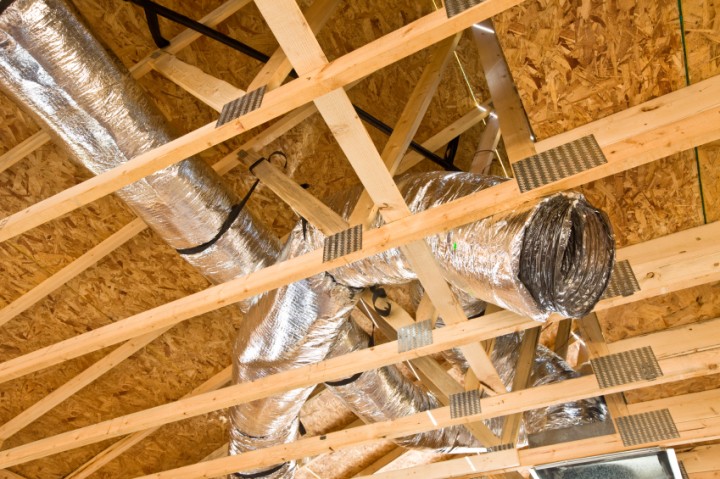 Duct cleaning and installation by A&W Heating and Cooling